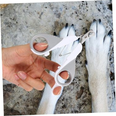 Ножиці для обрізання кігтів домашніх тварин BESPORTBLE - 2 шт. для собак та котів. Якісні, з нержавіючої сталі, для точної гігієни кігтів.