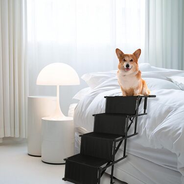 Рампа для собак у машину, складна, чорна, до 75 кг