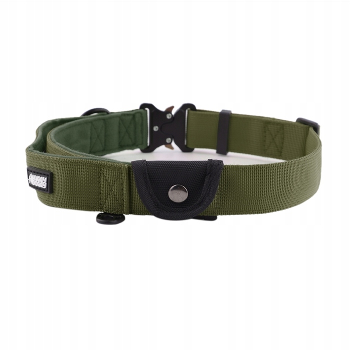 Міцний широкий нашийник HUGGY DOGGY XL для амстаффа, американ буллі та пітбуля