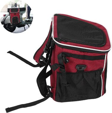 Транспортна коробка для собак FONDOTIN: рюкзак для маленьких собак з віднімним плечовим ременем, дихаюча сітка, складна та міцна для подорожей та активного відпочинку