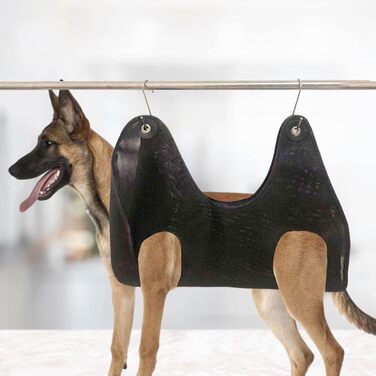 Гніздо для грумінгу собак Hongjingda: зручне та безпечне місце для догляду за шерстю, з гачками та ремінцем, підходить для собак та котів, розмір 54 x 39 см