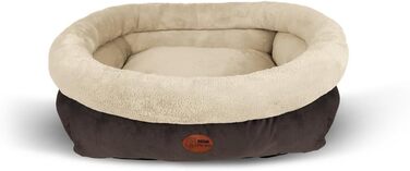 Кіжувал для собак та котів Kira Small – знімний, м'який, неслизький, машинне прання, 51x46x18 см, бежевий