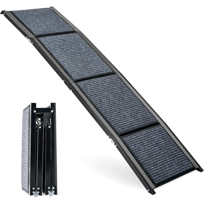 Східці для собак CO-Z, 170 см, розкладні, до 90 кг, з антиковзким покриттям, для всіх автомобілів