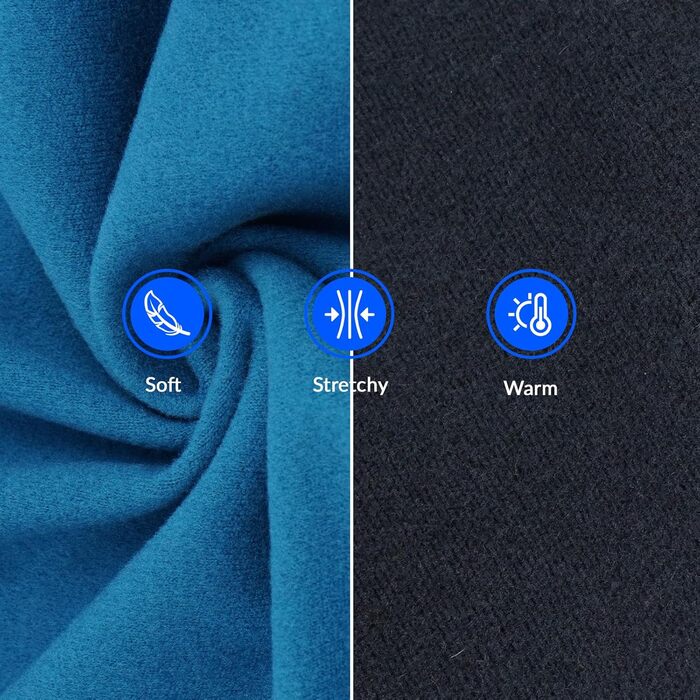 Пуловер з коміром-стійкою для породи Віндхаунд, теплий зимовий пуловер для Віндхаундів, куртка для Лурчерів, пуловер для собак середнього розміру, собачий світшот (Синій, M) M Синій