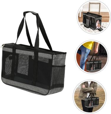 Транспортна сумка для котів HAPINARY, складана переноска для тварин, дихаюча переноска для котів, простора переноска для комфорту вашого улюбленця