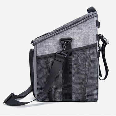 Крісло для собак на велосипеді | Дихаючий кошик для собак - знімний мішок для перевезення, ідеально для подорожей, заднього двору, гір, кемпінгу