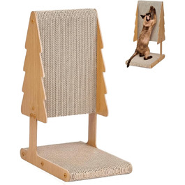 Котячий когтетоп ERNAN: 62 см, L-подібний, з картону, для захисту дивану, на стіну та кут