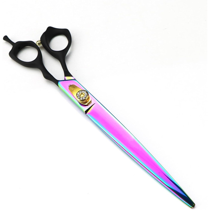 Набір ножиць для собак 7 в 1: прямі та вигнуті ножиці, ножиці для фінальної обрізки, ергономічні ручки. Ідеально для грумінгу та догляду за шерстю вашого улюбленця.