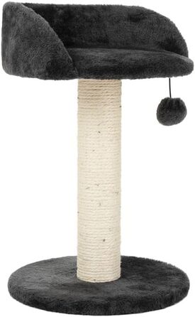 Драбина-подряпування для котів Zooplus Enio | компактна, з лежаком та іграшкою | висота 47 см