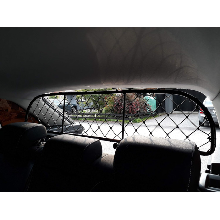 Сітка розділювач для Skoda Rapid Spaceback (RDA65-XS) від ERGOTECH - для собак та багажу. Безпечна та комфортна для вашого улюбленця!