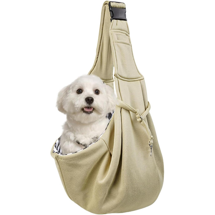 Сумка-переноска для собак та котів Dtaigou - дихаюча, для прогулянок та активного відпочинку, хакі