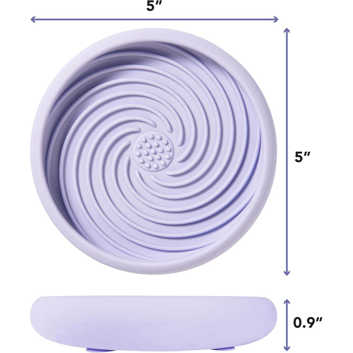 Силіконовий лежак-іграшка для собак та котів Awoo Lick Dish - повільне годування, антиковзаюча основа, для тривалих занять
