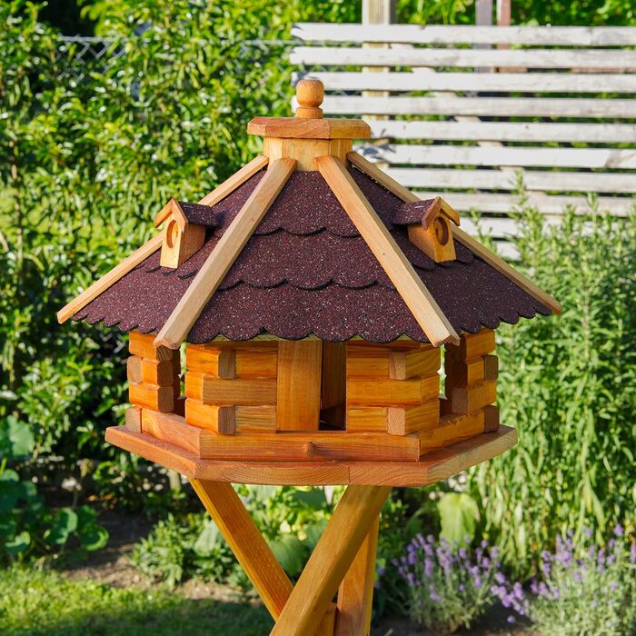 Дерев'яний годівничка для птахів Vogelvilla V18, розміри L/XL/XXL