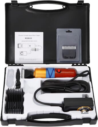 Професійна машинка для стрижки собак та котів, 1000-6600 обертів, кабель 3м, для всіх типів шерсті, 36W