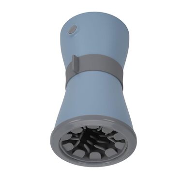 Автоматичний мийник лап для собак, електричний, з м'якими щетинками, 360°, блакитний