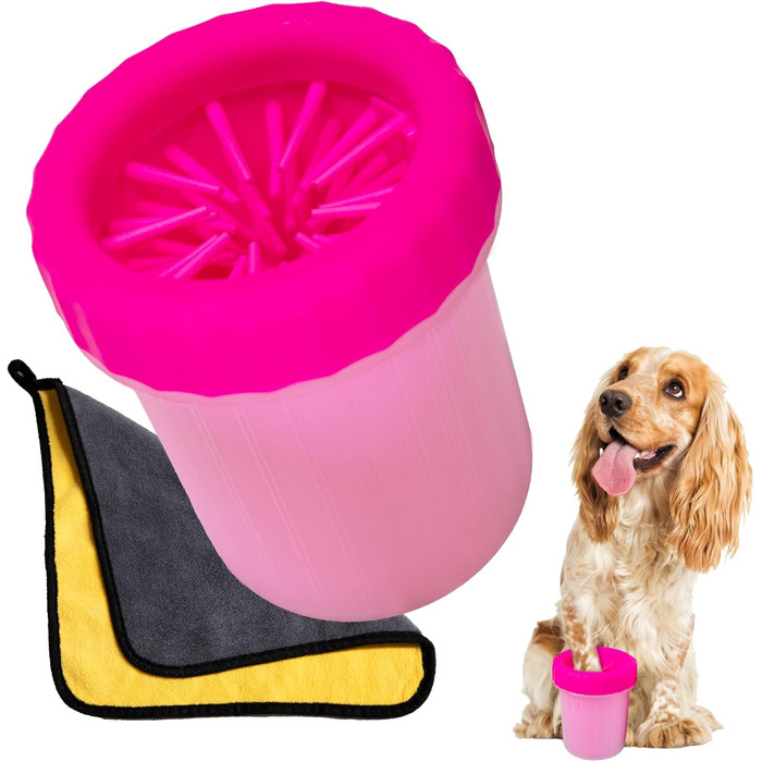 Силіконовий очищувач лап для собак, аксесуари для малих та середніх порід