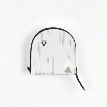 Траплянка сумка-переноска для котів та собак, складна, для подорожей, літаків, автобусів, метро (геометричний принт)