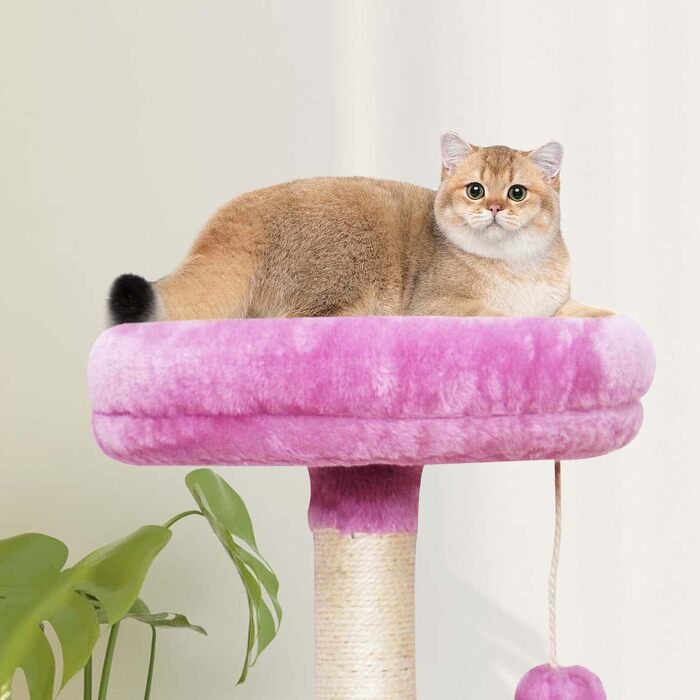 Дерево для котів MIAO PAW, 11 рівнів, з сизалевими стовпами, ігровим центром, лежаком та платформою для стрибків, для дому