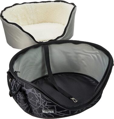 Karlie Shopper de Luxe: стильна сумка-шопер, розмір L (48x40x36 см), аксесуар для дрібниць 10x5x10 см