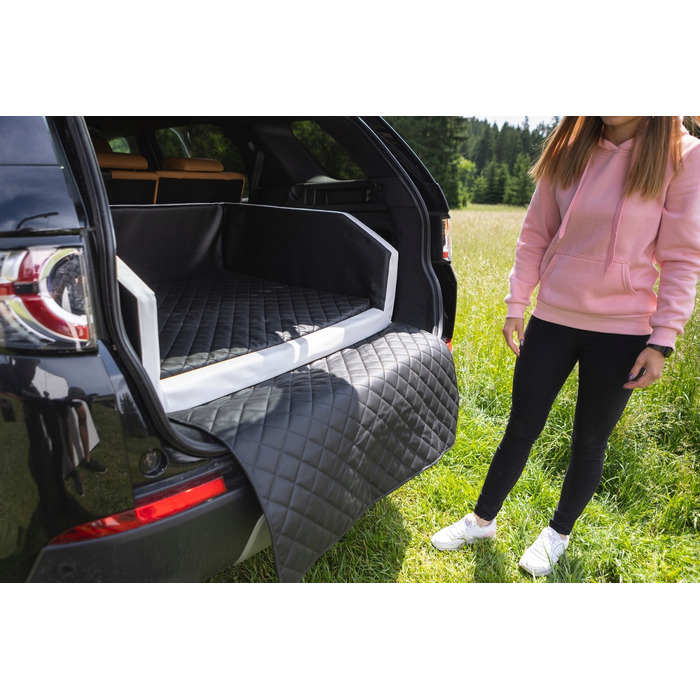 Автомобільний килимок з пластику Velinda 4XL, синій, 40 x 100 см