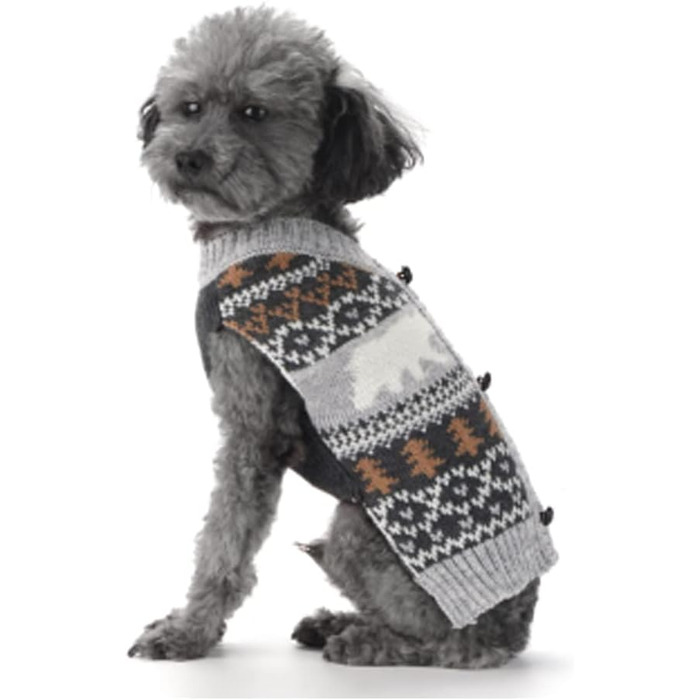 Пуловер для собак на Новий Рік: теплий світер для цуценят та собак середніх розмірів (XXL, Ейсбер)