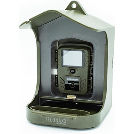 Зовнішня Full HD відеокамера Technaxx TX-165 для спостереження за птахами та тваринами, 100° огляд, уповільнене відео, контейнер для корму 150г