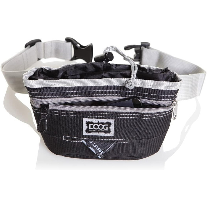 DOOG Сумка для ласощів для собак, Чорна