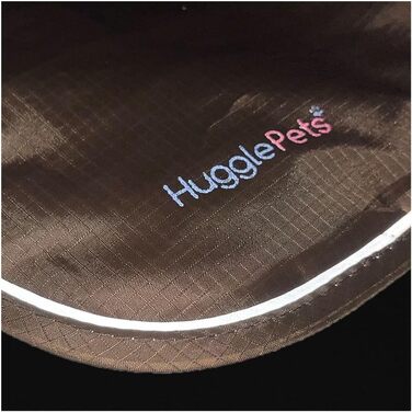 Теплий зимовий одяг для собак Hugglepets Arctic Armour, розмір XS (30 см), з відбиваючим підкладкою з мікрофлісу, регульована застібка, підходить для дрібних собак. Колір: шоколадно-коричневий