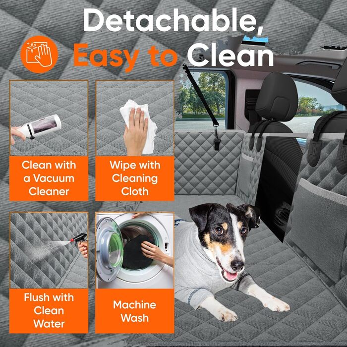 Подовжувач для заднього сидіння автомобіля для собак