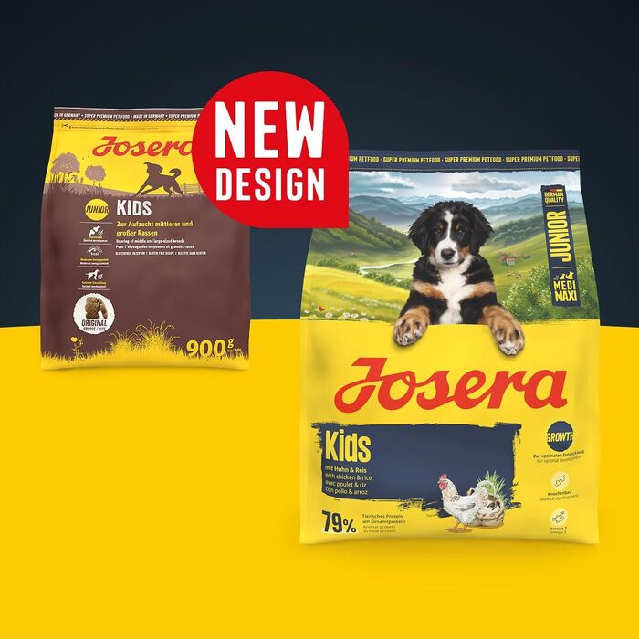 Сухий корм для цуценят великих порід JOSERA Kids, 12.5 кг