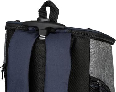 Рюкзак для собак Knuffelwuff з ручкою-телескопом та колесами 33x30x50 см