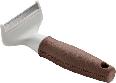 Трімстригель Hunter SPA з нержавіючою сталлю для собак та коней, 15,5 x 6,5 см, M (65 зубців)