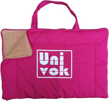 Килимок для собак Univok: портативний, миючий, для дому та подорожей (Турквіс-зелений, Маджента)