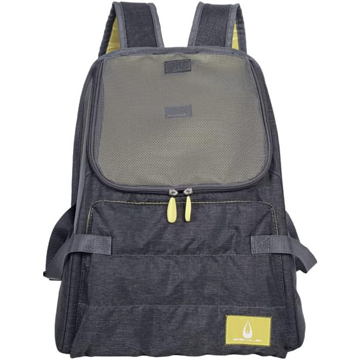 Сумка Nobby Fronttasche Malta сірого/гірчичного кольору, 35 x 22 x 40 см, 1 шт.