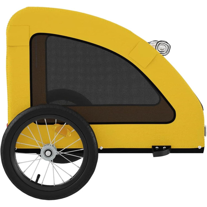 Транспортна перетяжка для собак Oxford, жовта, 125x63x66 см, для маленьких собак та котів, модель 93959