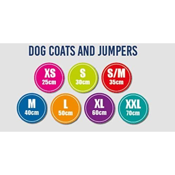 Накидка для собак Ancol Stormguard, чорна, XL (довжина 60 см, обхват до 86 см)