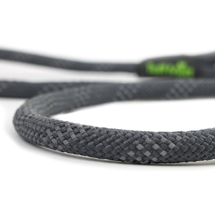 Повідок для собак Tuff Mutt 150 см з обертовим карабіном, для середніх і великих порід, м'яка ручка, світловідбивна стрічка, міцний