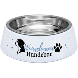 Миска для корму з іменем для собак PrintPlanet® - персоналізована з власним дизайном (Layout 8)