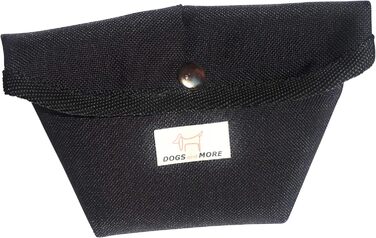 Сумка для ласощів/корму ручної роботи (Чорний) - німецька якість