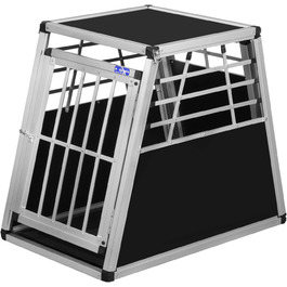 Транспортний бокс для собак Transportbox N4, алюміній, 82x50x69.5 см, з аварійним виходом