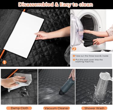 Захист для заднього сидіння автомобіля для собак: міцна підкладка, водонепроникний, з сіткою, до 204 кг, для SUV