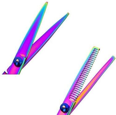 Набір для грумінгу домашніх тварин: професійні ножиці для собак та котів, набір для догляду, нержавіюча сталь