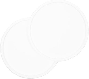 Силіконовий килимок для собак Waggo Habit - 2 шт. (великий, білий) - для маленьких, середніх та великих порід, миючий, стійкий