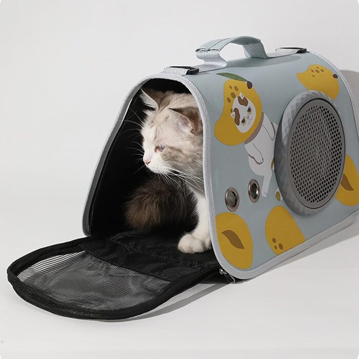 Сумка-переноска для тварин | Сумка через плече для котів, ідеальна для подорожей, хандер, для піших прогулянок, кемпінгу та подорожей