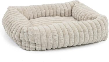 Крісло-ліжко для собак Wallace & Jones Mary - Пісок | M | 71 x 58 x 18 см | М'яке місце для сну, кошик для собак