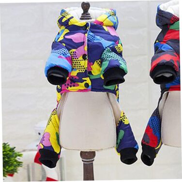 Зимова куртка для собак BESPORTBLE, водонепроникна, камуфляж, XL, для активного відпочинку