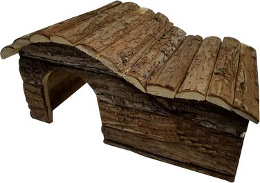 Будиночок для гризунів Dehner Elliot, 43x28x22 см, натуральна ялина
