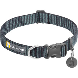 Нашийник для собак Ruffwear Hi & Light, ультраміцний та легкий, сірий Базальт, 51-66 см