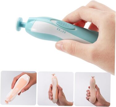 Електричний триммер для нігтів Milisten для котів та собак з LED-підсвіткою, тихий мотор, безпечна догляд, блакитний колір