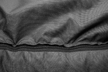 Водонепроникне собаче ліжко 4L Textil Koko для великих собак, корзина, знімний та пральний чохол, чорний (100x80 см)